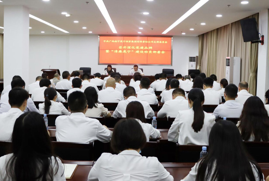晟宁集团党支部召开“清廉晟宁”建设    动员部署会